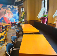 五反田駅直結×開放感ある店内設計