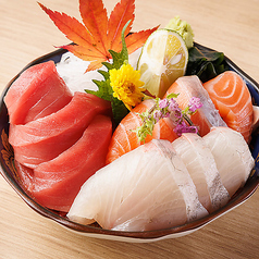 直送鮮魚3点盛り