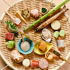 串揚げ 心平のコース写真