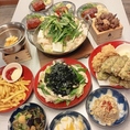 各種お料理が楽しめる飲み放題付コースをご用意しております♪