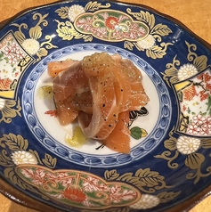 紅鮭の切り込み