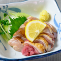 料理メニュー写真&nbsp;地鶏刺身