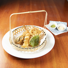 クラフトビール衣のサクサク天ぷら