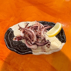 イカゲソ塩焼き