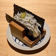 釜揚げしらす手巻き