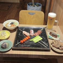 炭火焼き鳥天王のコース写真