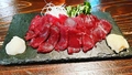 料理メニュー写真&nbsp;熊本産馬刺し特上赤身