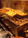 もちろん、焼き鶏も!!　世界初の、あたり串登場♪　