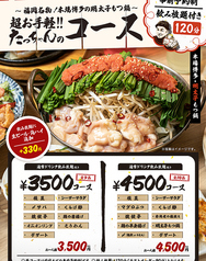 餃子酒場 たっちゃん 西早稲田店のコース写真
