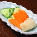 料理メニュー写真 漬物の盛り合わせ