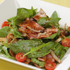 生ホウレン草サラダ