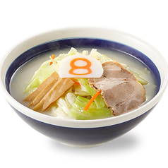 〈太麺〉（麺1/2）小さな野菜らーめん（塩）