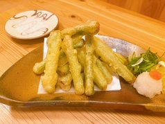 アスパラ天
