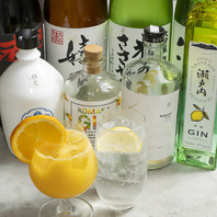 日本酒にクラフトジンなど、料理と楽しむ多彩なドリンク