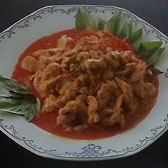 ゲーンパネーンガイ鶏肉カレー