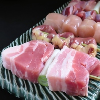 ＜鮮度抜群＞新鮮な朝引き鶏を使用した焼き鳥