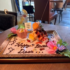 アオゾラテーブルのコース写真