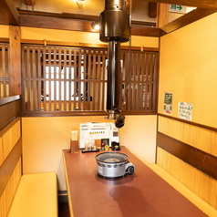 2～6名様までご利用いただけるお席もご用意ございます