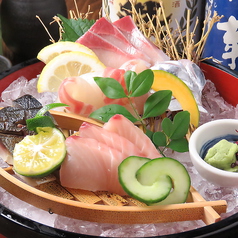 お刺身盛り合わせ 三種盛り