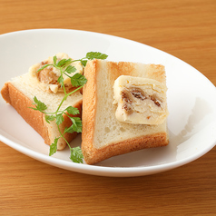 【BREAD】いちじくクリームチーズバタートースト