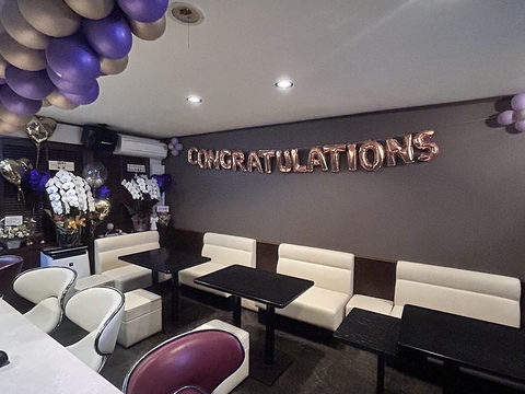 綺麗で明るい居心地のいい空間