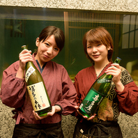 ◆福岡の地酒が豊富◆