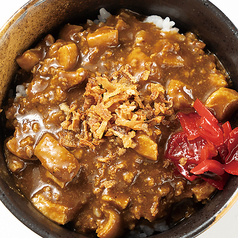 〆の鴨カレー丼