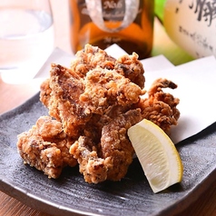 鹿児島県地鶏の唐揚げ定食(ワンドリンク付き)