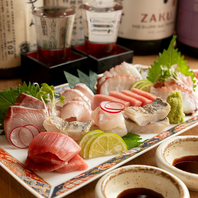 本鮪や季節の鮮魚がウリ！