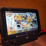 2023年1月よりタブレットオーダーを導入☆