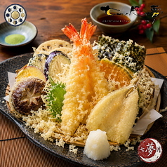 天ぷら盛合せ