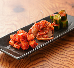 キムチ盛り合わせ