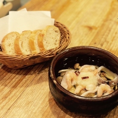 サバ缶のアヒージョ(バケット付き)