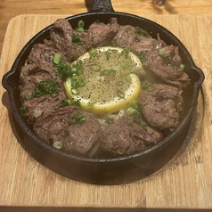 鶏ハツの塩レモン炒め
