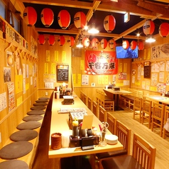 大人数OK！のテーブル席も広々とご用意♪24時間営業なのでいつでもお気軽にご来店ください♪居酒屋女子会、会社宴会、接待、二次会利用にオススメです★