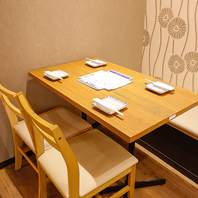 様々なお席をご用意しております