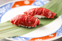 生ハラミ握り2貫