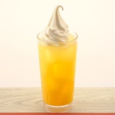 オレンジジュースフロート