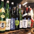 大分の銘酒を始め、日本酒もご用意♪