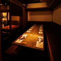 完全個室は2名様～団体様までご案内可能！喫煙もOK♪