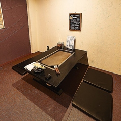 最大8名様までご利用いただけるお座敷席の完全個室をご用意しております。プライベートシーンを彩る際などにご利用ください。