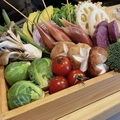 料理メニュー写真 カスタム6種の野菜天盛