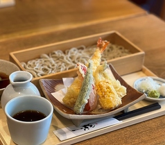 初夏の天ぷら付十割せいろ蕎麦