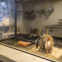 五感で楽しむ原子焼き。外は香ばしく中はふっくらと♪