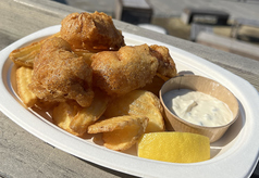 ベイパーク名物！フィッシュ＆チップス