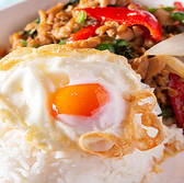 定番のタイ料理も、もちろんご用意。タイ料理フリークにもオススメのお店です。