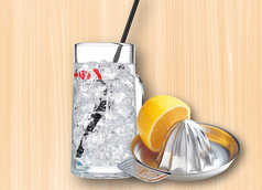 生搾りレモンサワー※画像は「生搾りレモンサワー」です。