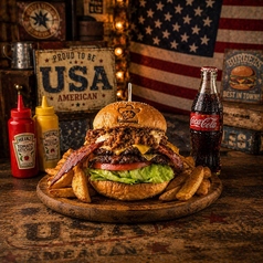 【大人気！】コマネチ名物ハンバーガーの写真