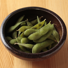 塩ゆで茶豆