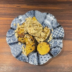 炭焼き安納芋とおつまみバター